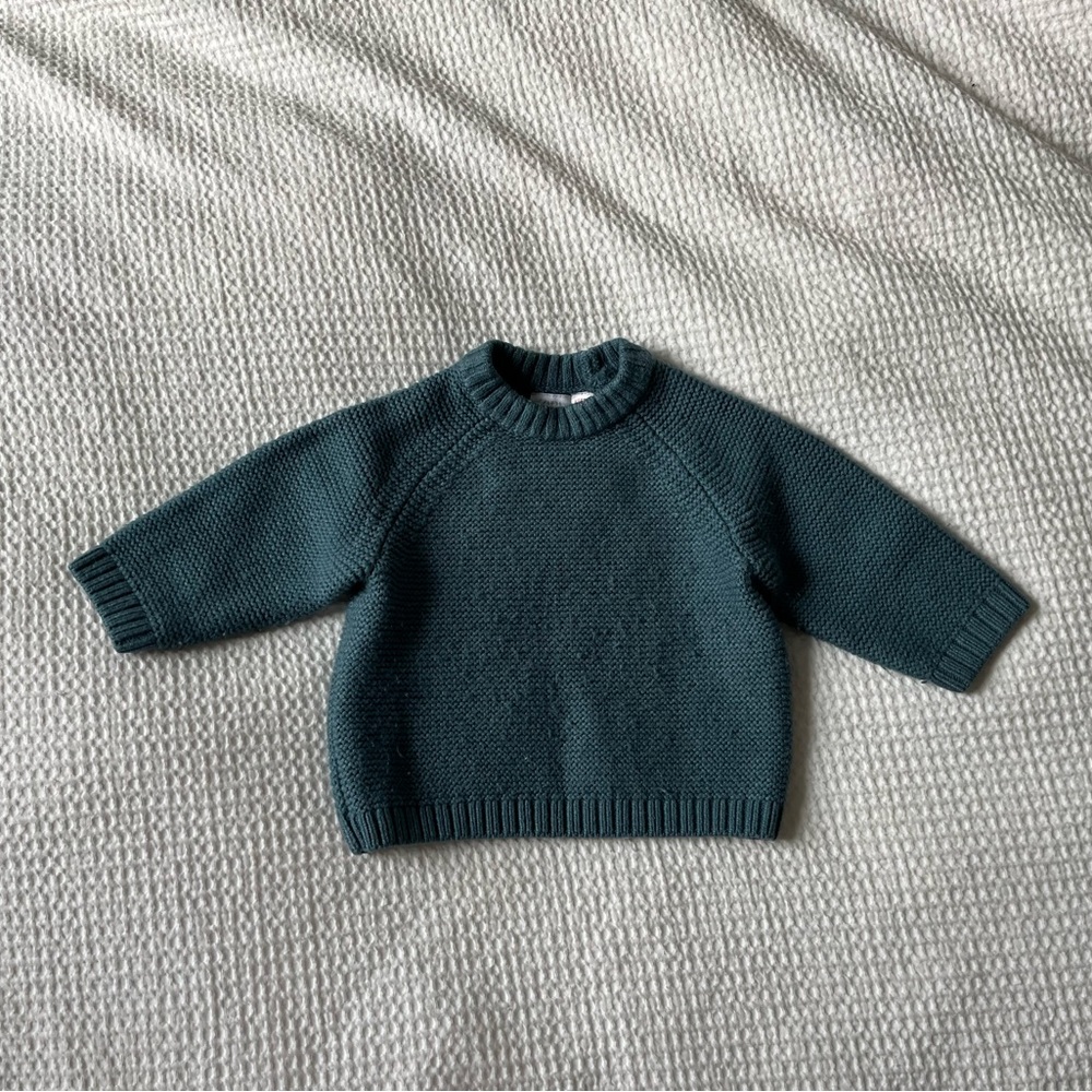 Blue Zara Knit Sweater - 18-24M